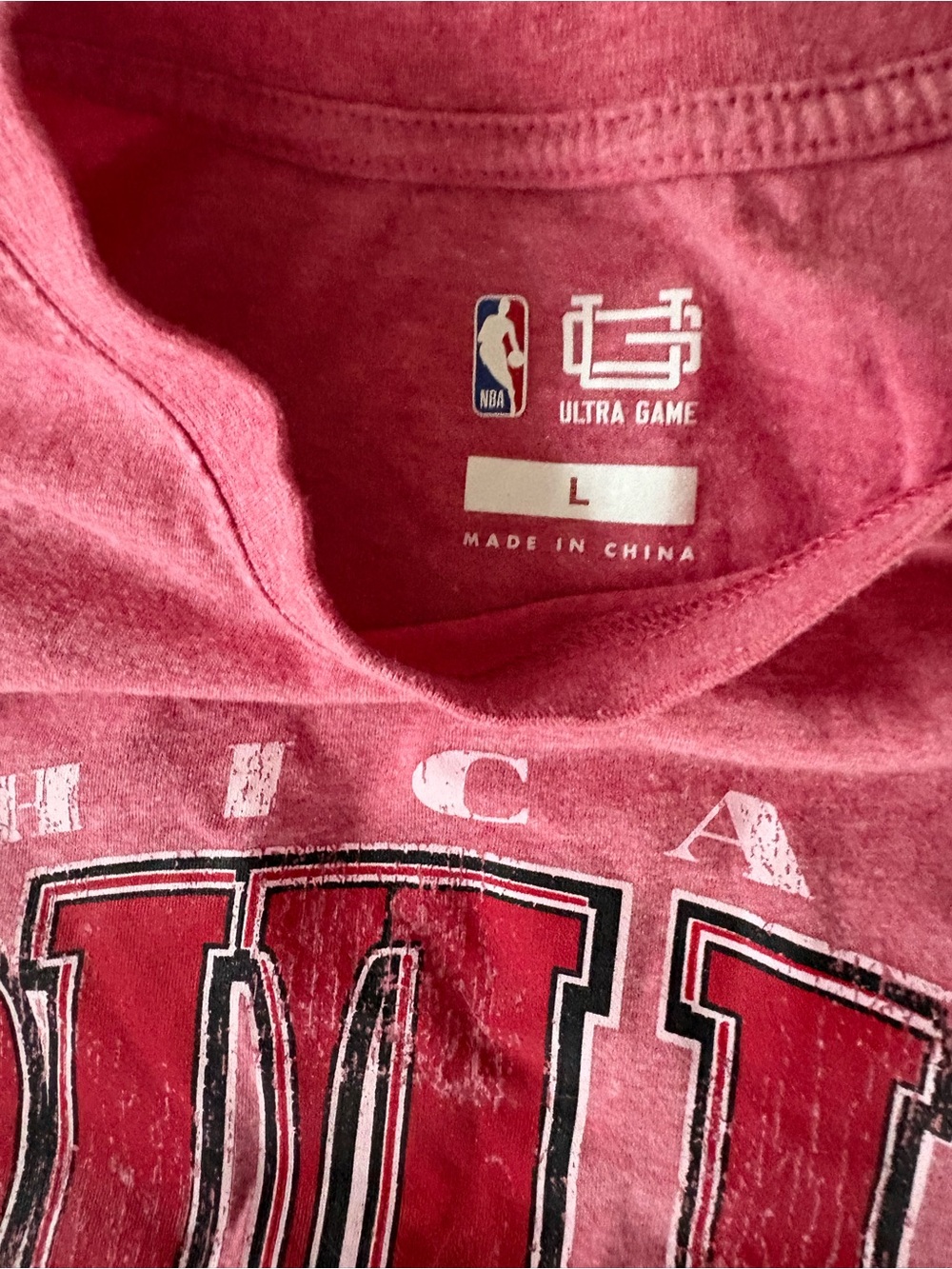 Red Graphic Tee - Official Team Logo - Picture 2 of 2